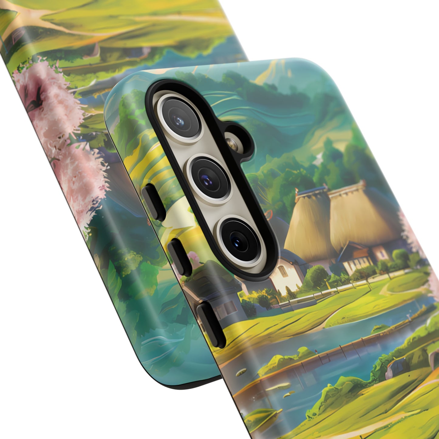 Idyllic Anime Village - Smartphone Tough Cases