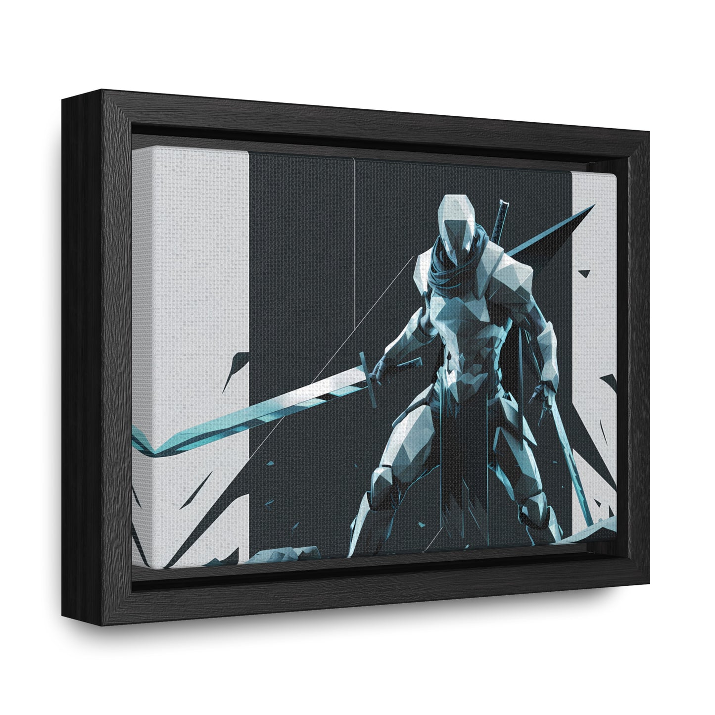 Blade of the Shattered Realm - Gallery Canvas Wraps, Horizontal Frame