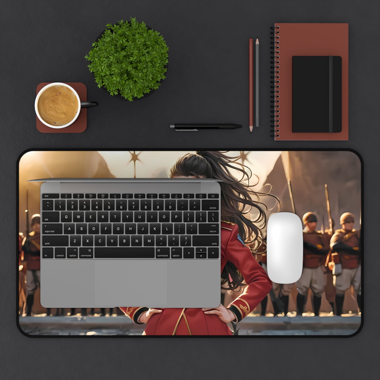 The Resolute Commander - Desk Mat