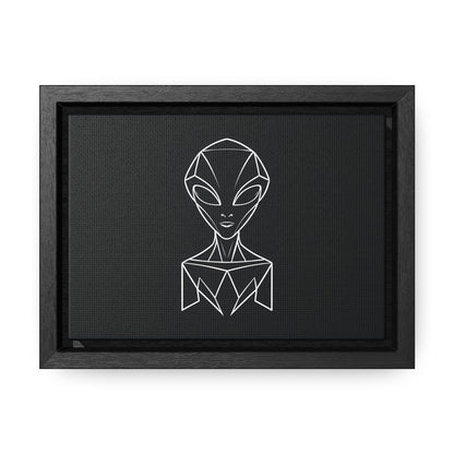 Alien Geometry - Gallery Canvas Wraps, Horizontal Frame