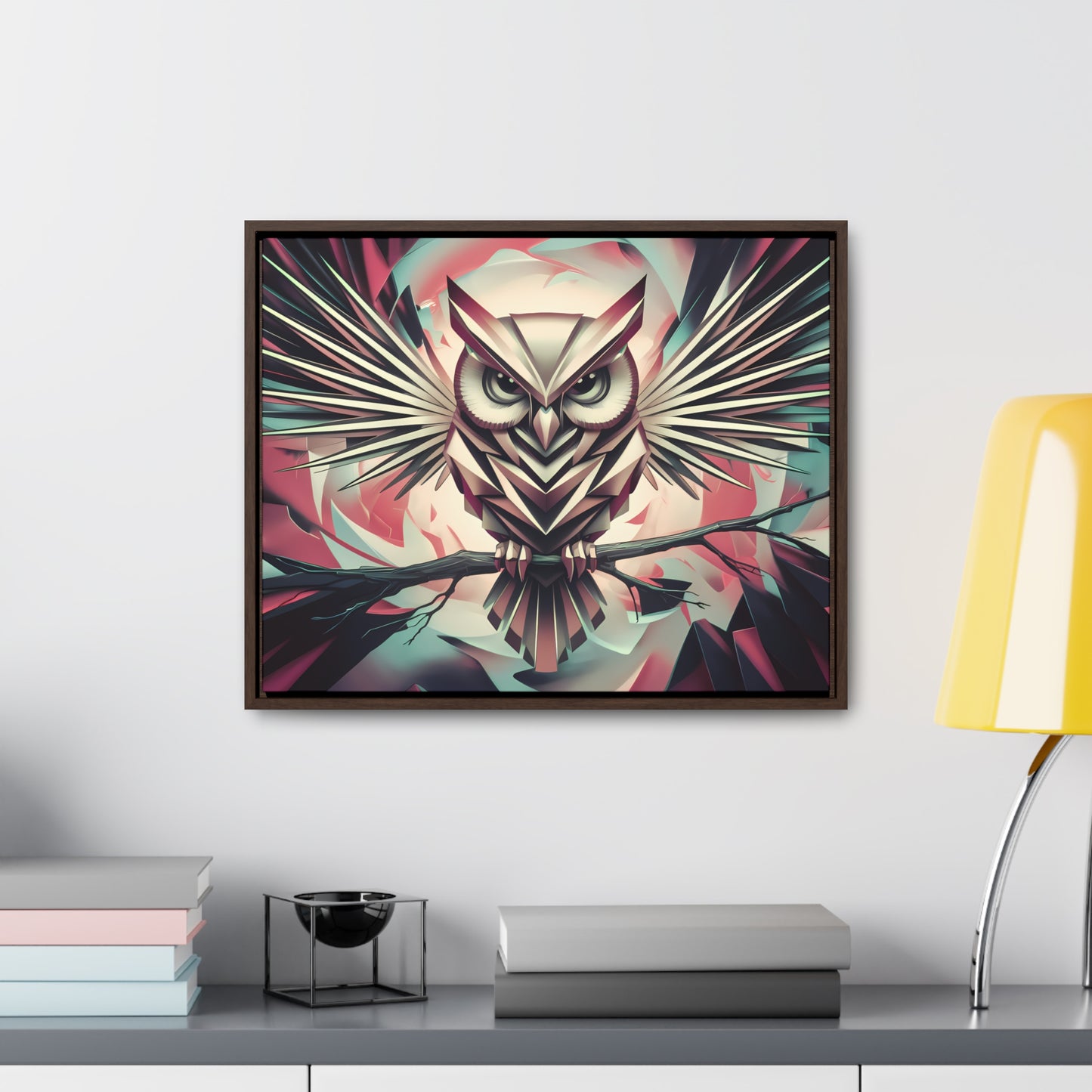 "Mechanical Wisdom" - Gallery Canvas Wraps, Horizontal Frame