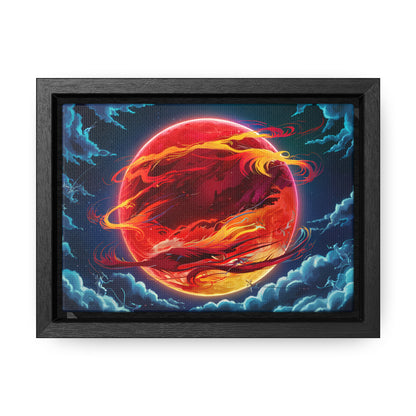 Eclipse of the Eternal Phoenix - Gallery Canvas Wraps, Horizontal Frame