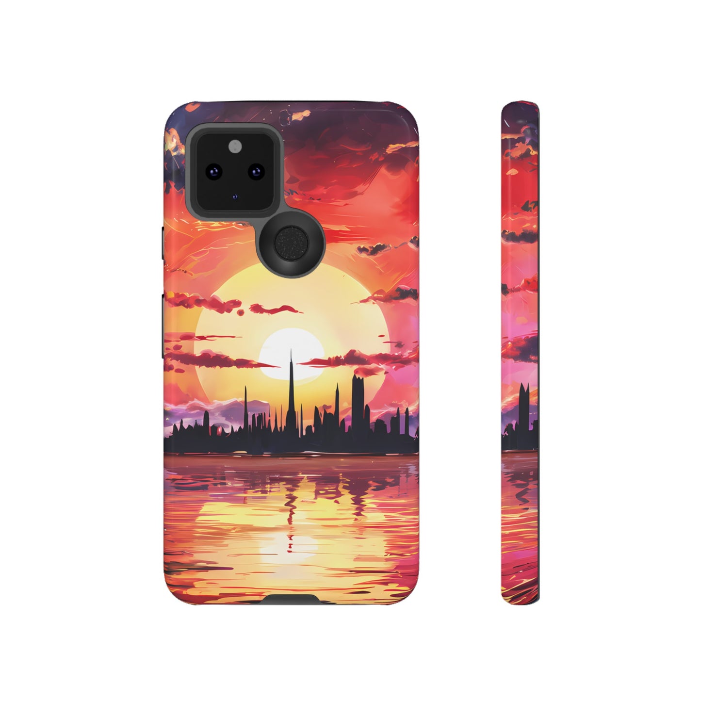 Anime Island City - Smartphone Tough Cases