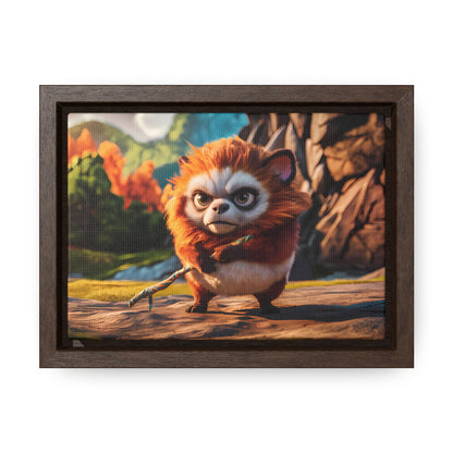 Guardian of the Enchanted Forest - Gallery Canvas Wraps, Horizontal Frame