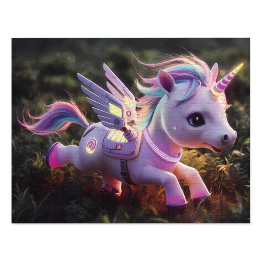 Happy Unicorn - Jigsaw Puzzle (30, 110, 252, 500,1000-Piece)