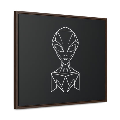 Alien Geometry - Gallery Canvas Wraps, Horizontal Frame