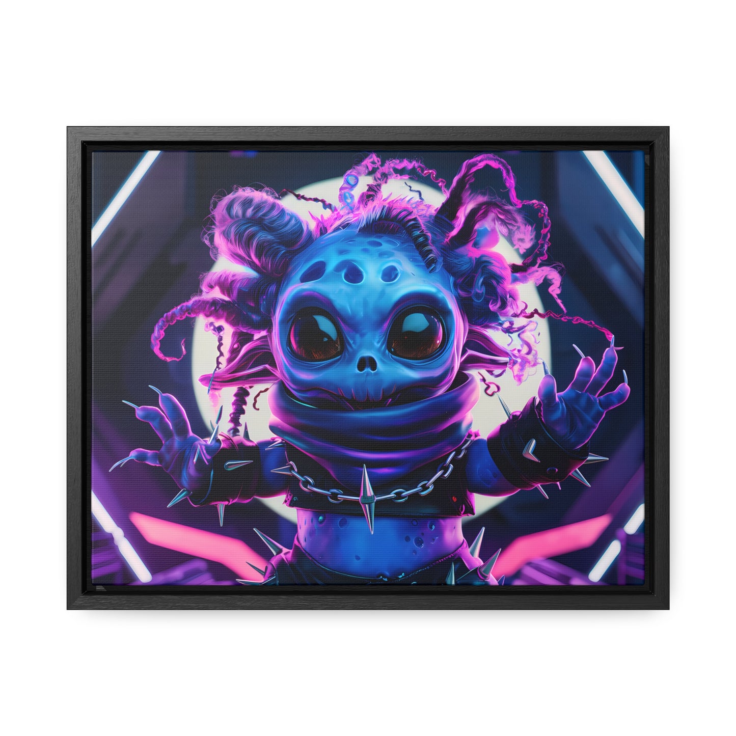 Alien Punk Starlet - Gallery Canvas Wraps, Horizontal Frame