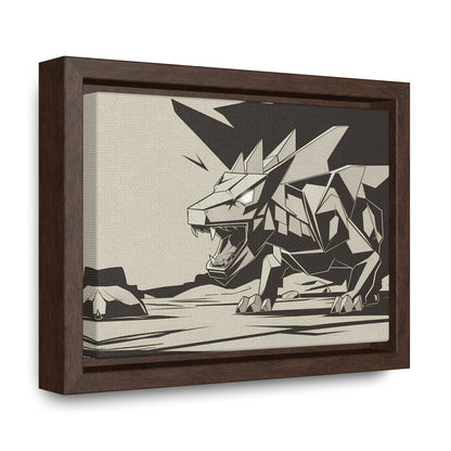 Raging Stone Guardian - Gallery Canvas Wraps, Horizontal Frame