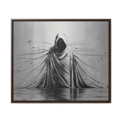 Ethereal Sentinel of the Abyss - Gallery Canvas Wraps, Horizontal Frame