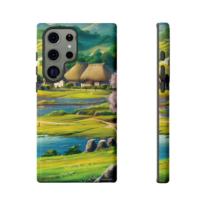 Idyllic Anime Village - Smartphone Tough Cases