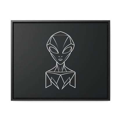 Alien Geometry - Gallery Canvas Wraps, Horizontal Frame