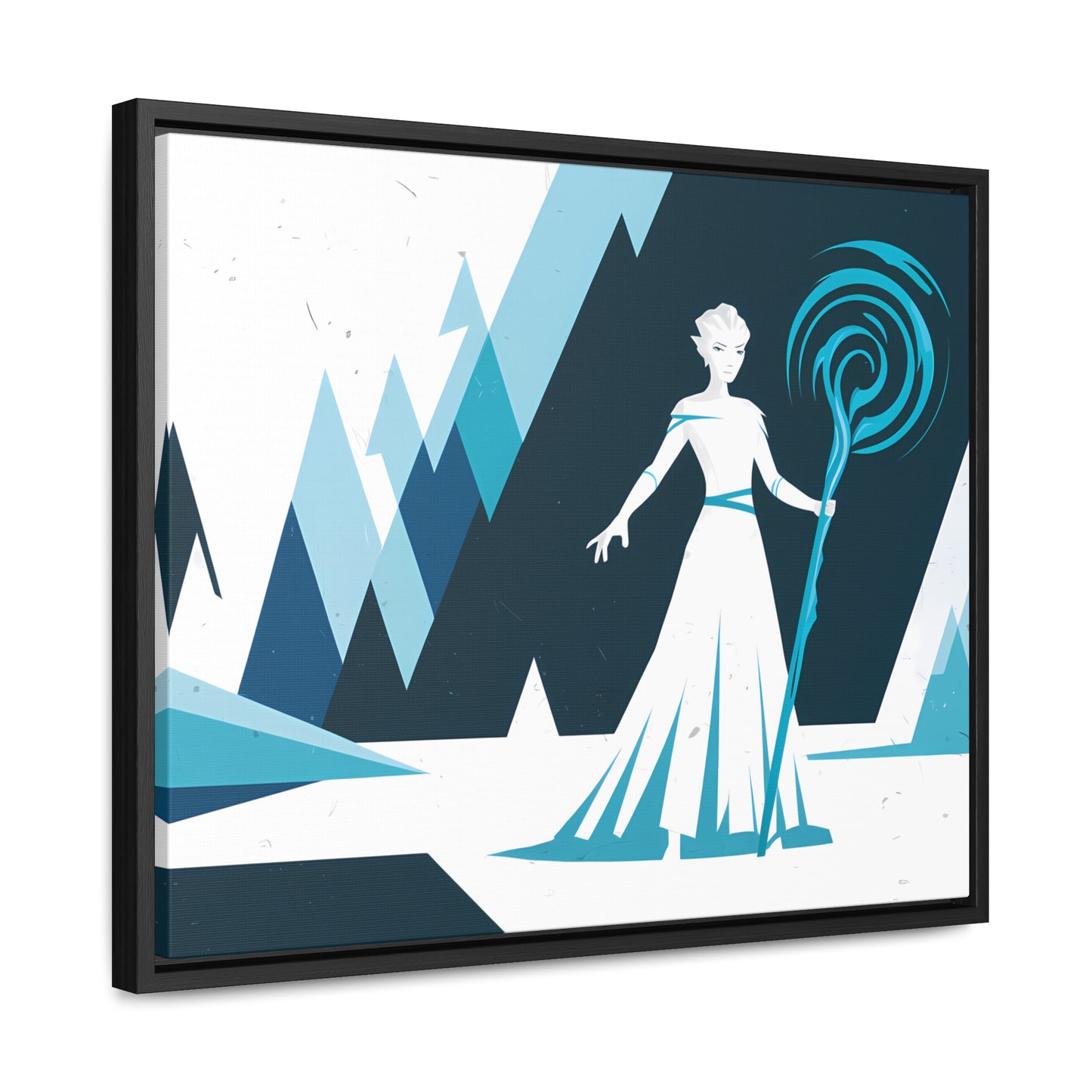 Winter's Embrace - Gallery Canvas Wraps, Horizontal Frame