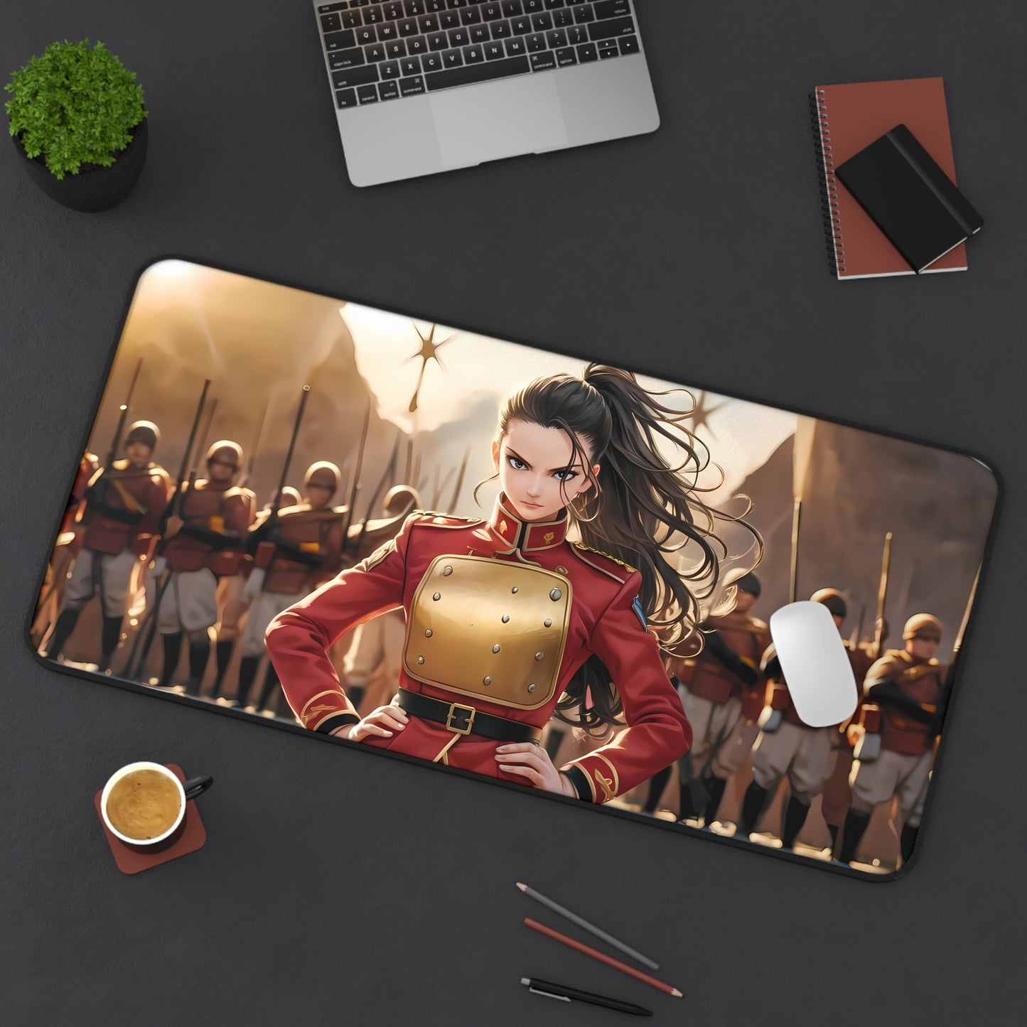 The Resolute Commander - Desk Mat