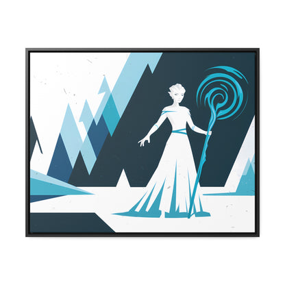 Winter's Embrace - Gallery Canvas Wraps, Horizontal Frame