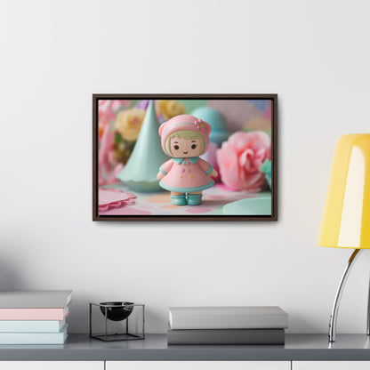 Sweet Pastel Dreamland - Gallery Canvas Wraps, Horizontal Frame