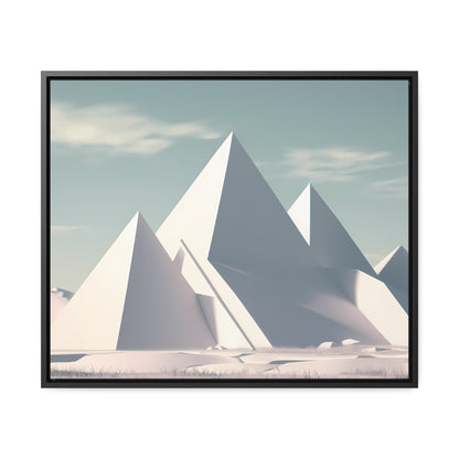 Monolith Peaks - Gallery Canvas Wraps, Horizontal Frame