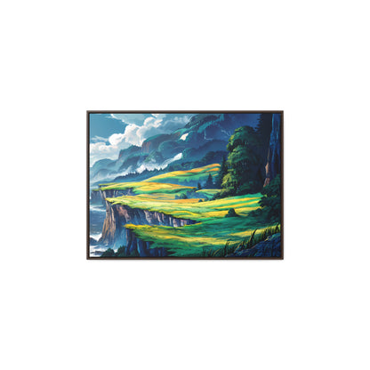 Edge of the Wild Coast - Gallery Canvas Wraps, Horizontal Frame