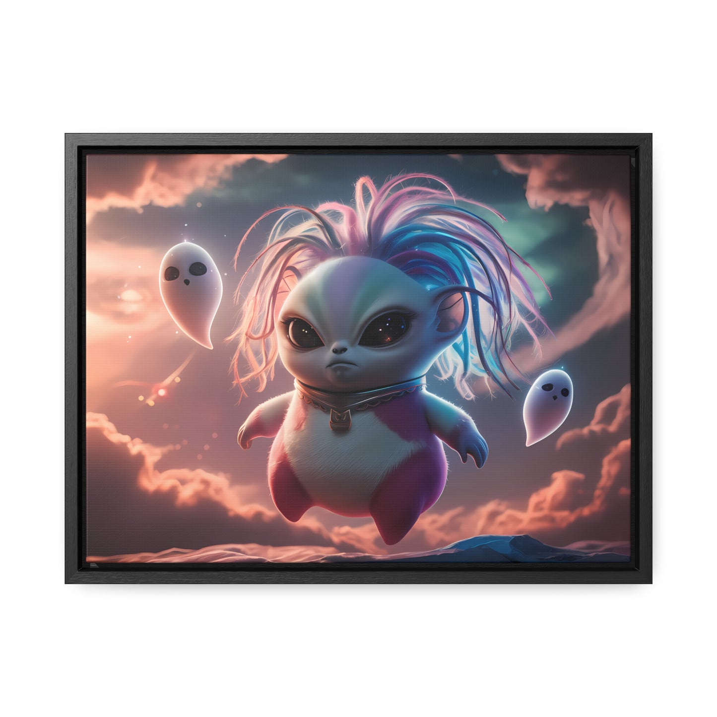 Guardian of the Twilight Spirits - Gallery Canvas Wraps, Horizontal Frame