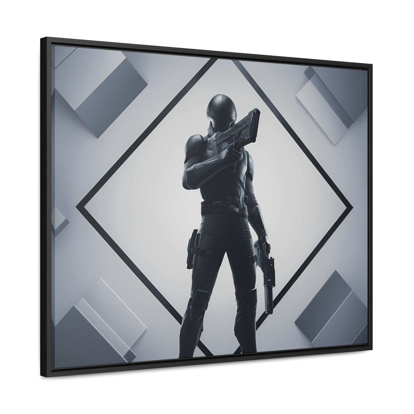 Shadow Enforcer - Gallery Canvas Wraps, Horizontal Frame