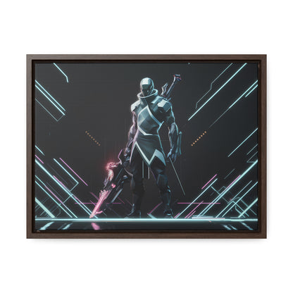 Cybernetic Vanguard - Gallery Canvas Wraps, Horizontal Frame