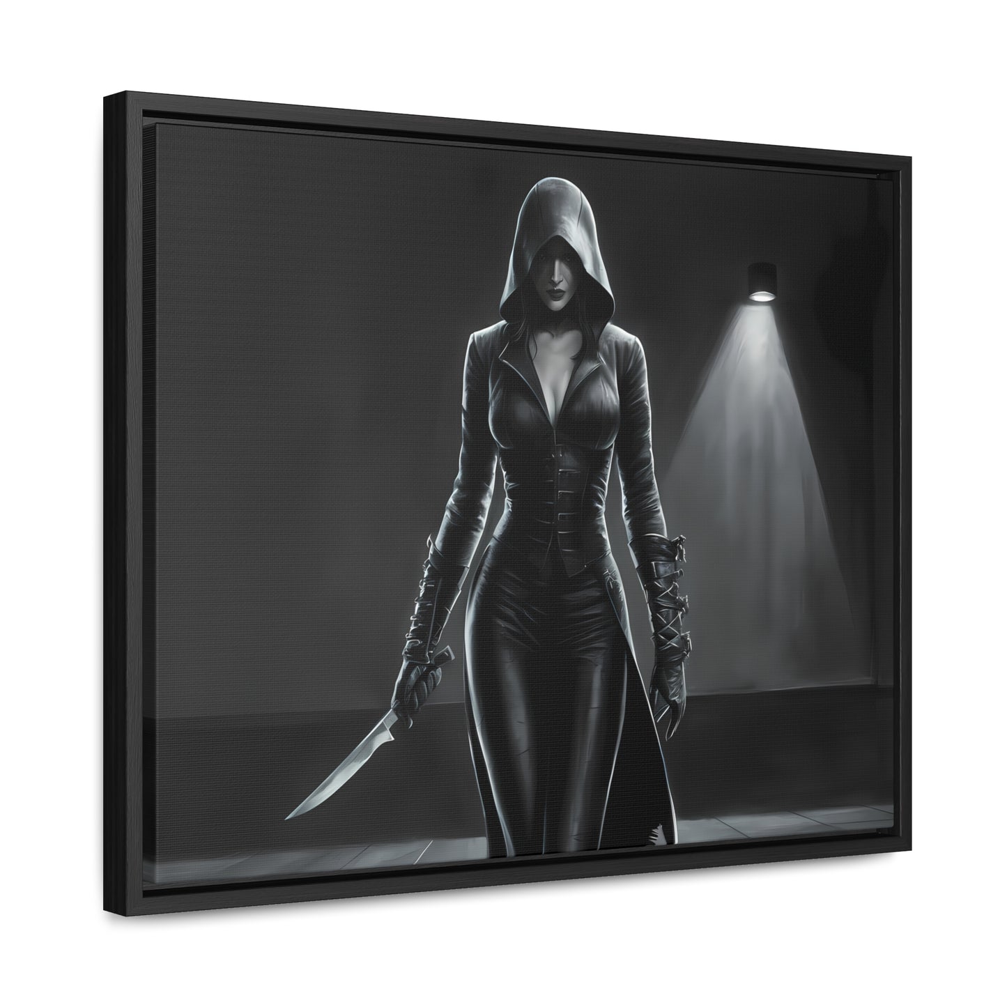 The Shadow's Blade - Gallery Canvas Wraps, Horizontal Frame