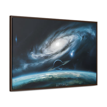 Celestial Spiral - Gallery Canvas Wraps, Horizontal Frame