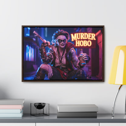 Neon Anarchy - Gallery Canvas Wraps, Horizontal Frame