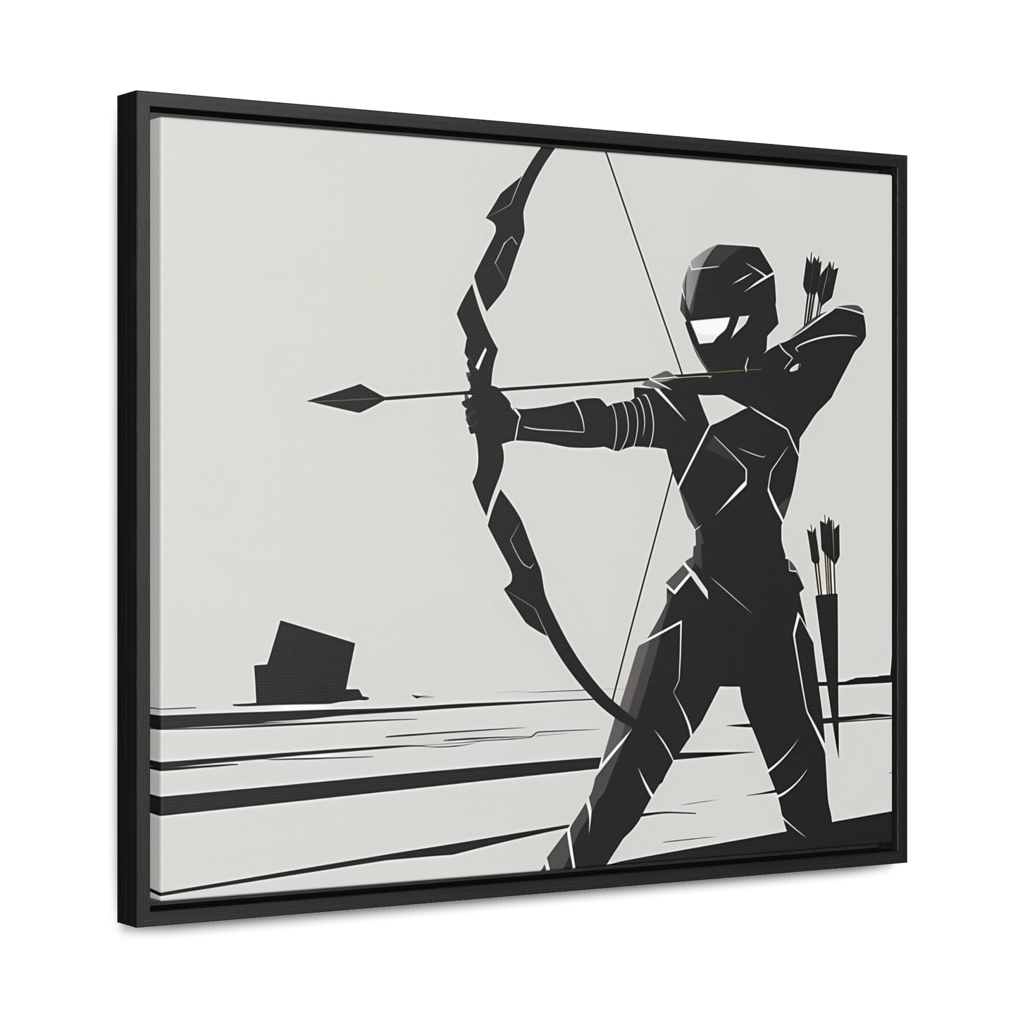 Silent Hunter - Gallery Canvas Wraps, Horizontal Frame