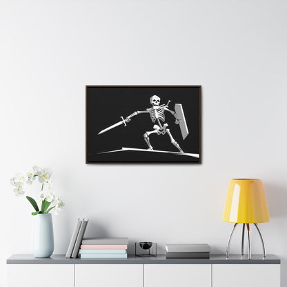 The Undead Sentinel - Gallery Canvas Wraps, Horizontal Frame