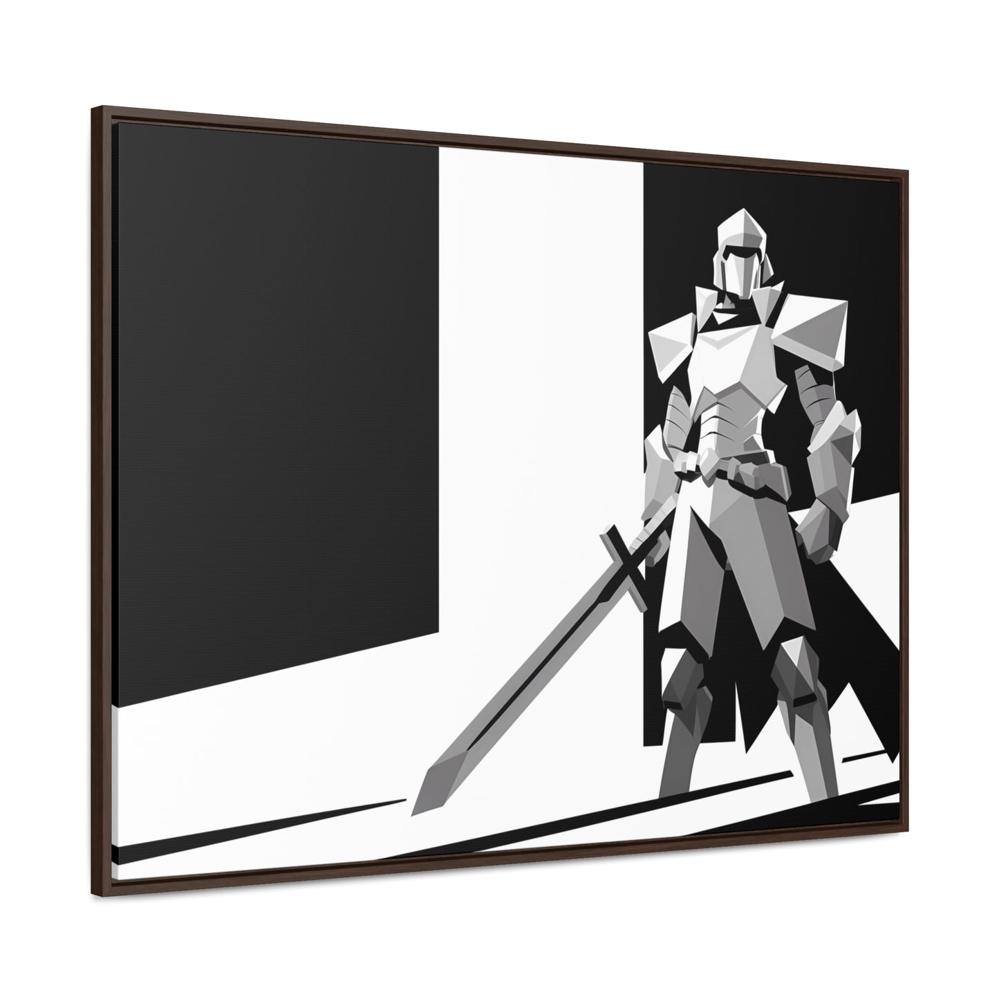 The Sentinel's Stand - Gallery Canvas Wraps, Horizontal Frame