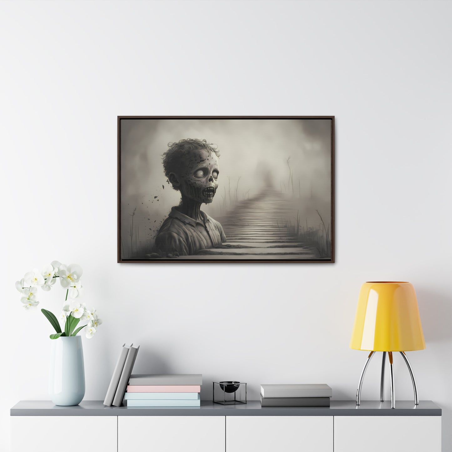 Echoes of the Forgotten - Gallery Canvas Wraps, Horizontal Frame