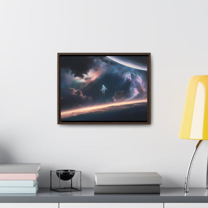 Ascension Beyond the Horizon - Gallery Canvas Wraps, Horizontal Frame