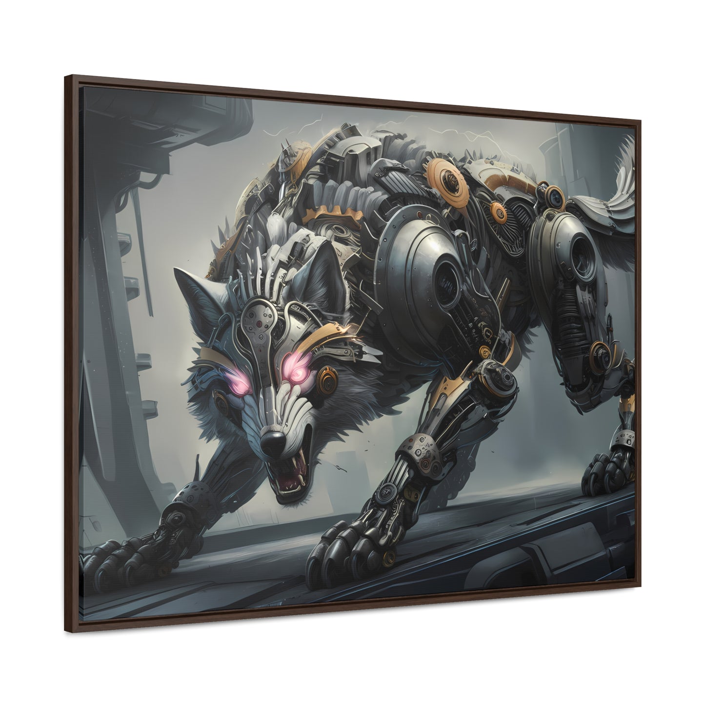 Cybernetic Alpha - Gallery Canvas Wraps, Horizontal Frame