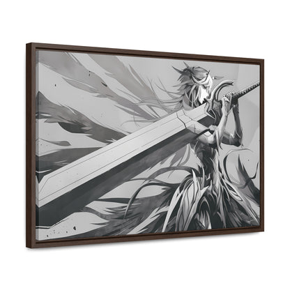 Eclipse of the Blade - Gallery Canvas Wraps, Horizontal Frame