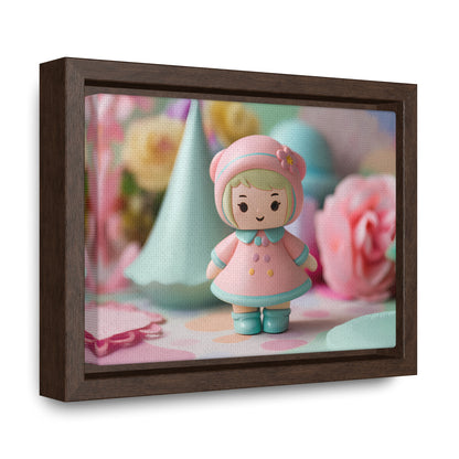 Sweet Pastel Dreamland - Gallery Canvas Wraps, Horizontal Frame