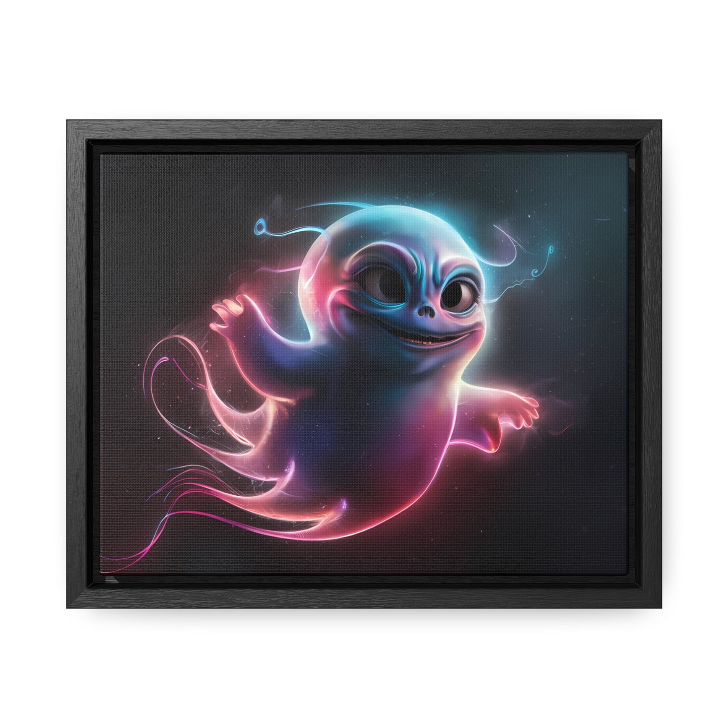 Neon Ghostling - Gallery Canvas Wraps, Horizontal Frame