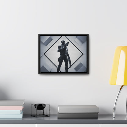 Shadow Enforcer - Gallery Canvas Wraps, Horizontal Frame