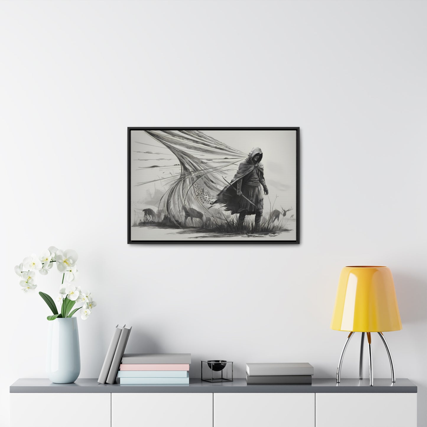 Whispers of the Windwalker - Gallery Canvas Wraps, Horizontal Frame