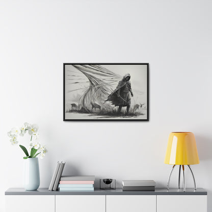 Whispers of the Windwalker - Gallery Canvas Wraps, Horizontal Frame