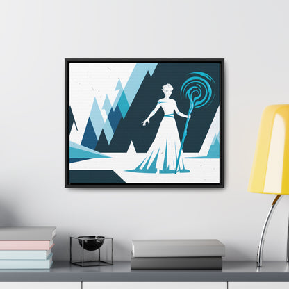 Winter's Embrace - Gallery Canvas Wraps, Horizontal Frame