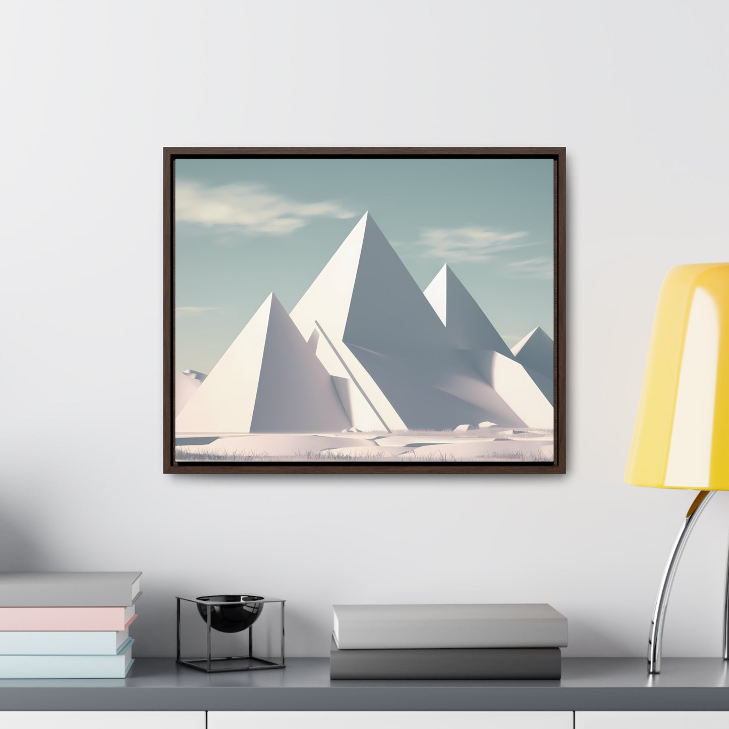 Monolith Peaks - Gallery Canvas Wraps, Horizontal Frame