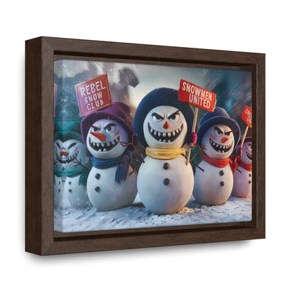 Frosty Revolt - Gallery Canvas Wraps, Horizontal Frame