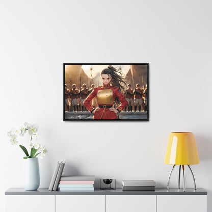 Commander of the Crimson Legion - Gallery Canvas Wraps, Horizontal Frame