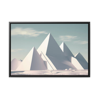 Monolith Peaks - Gallery Canvas Wraps, Horizontal Frame