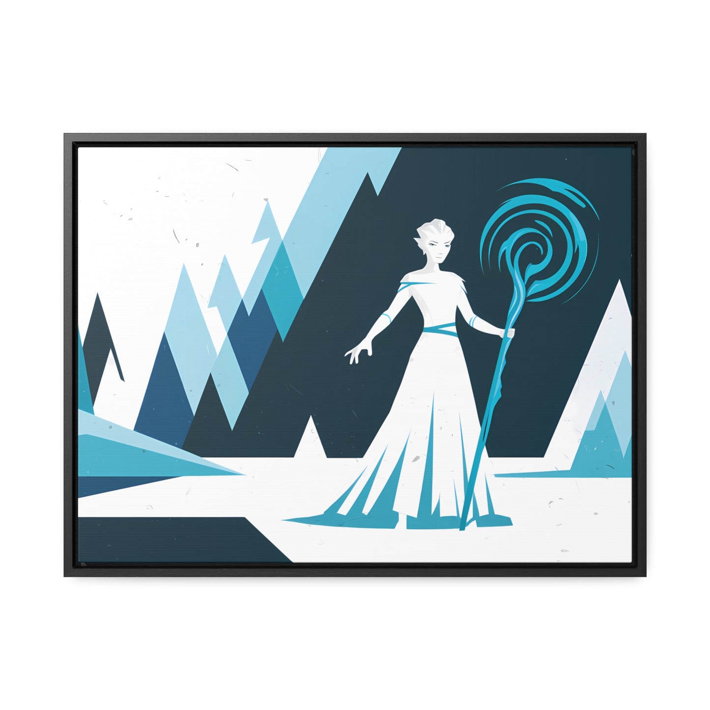 Winter's Embrace - Gallery Canvas Wraps, Horizontal Frame