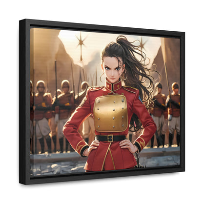 Commander of the Crimson Legion - Gallery Canvas Wraps, Horizontal Frame