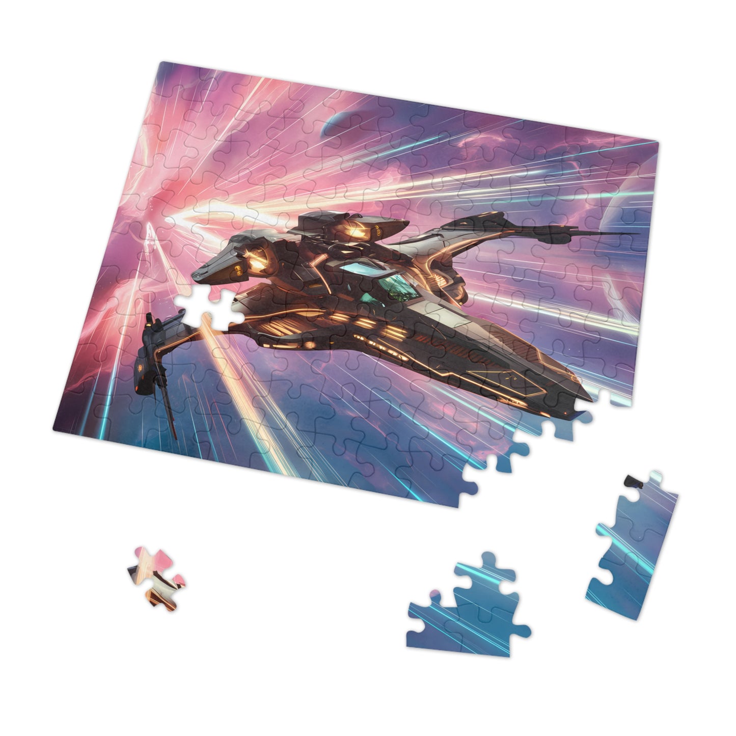 Stellar Pursuit: Beyond the Singularity - Jigsaw Puzzle (30, 110, 252, 500,1000-Piece)