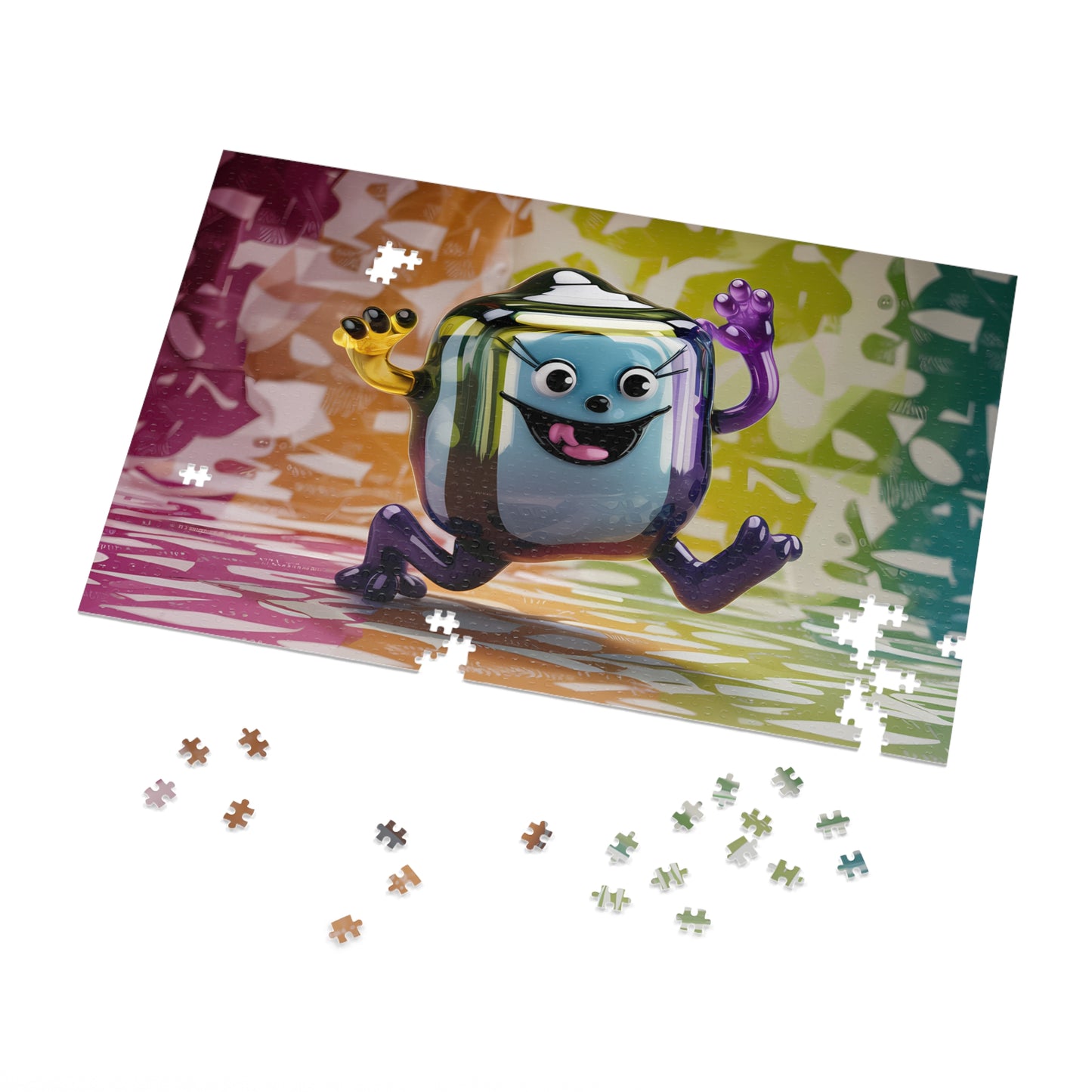 Dancing Jellybean Joy - Jigsaw Puzzle (30, 110, 252, 500,1000-Piece)