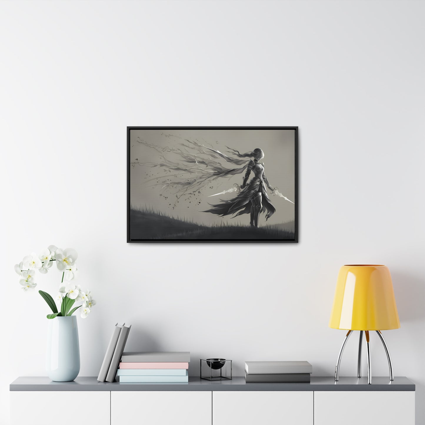 Blade of the Abyss - Gallery Canvas Wraps, Horizontal Frame