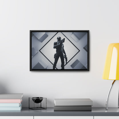 Shadow Enforcer - Gallery Canvas Wraps, Horizontal Frame